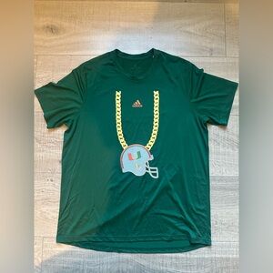Adidas Green university of Miami